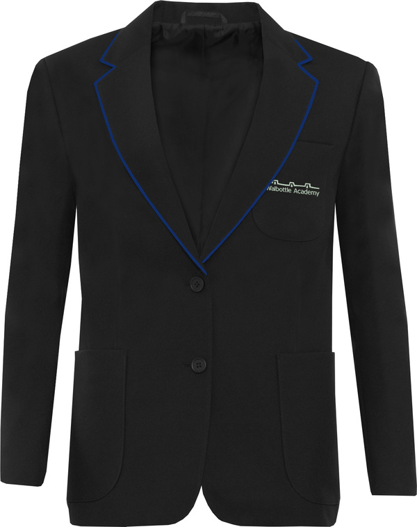 Walbottle Academy Girls Bespoke pre-embroidered blazer with special trim